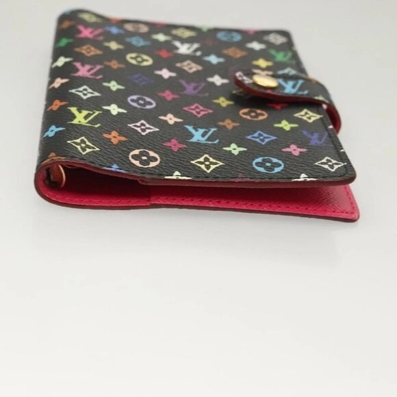 LOUIS VUITTON Multicolor Agenda PM Day Planner Cover Black - Picture 4 of 16